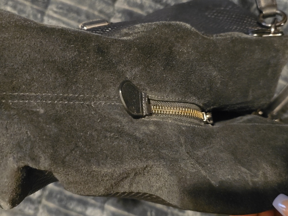 Coach Blake. Black Textured Leather Hobo Bag. GUC. - Picture 9 of 11